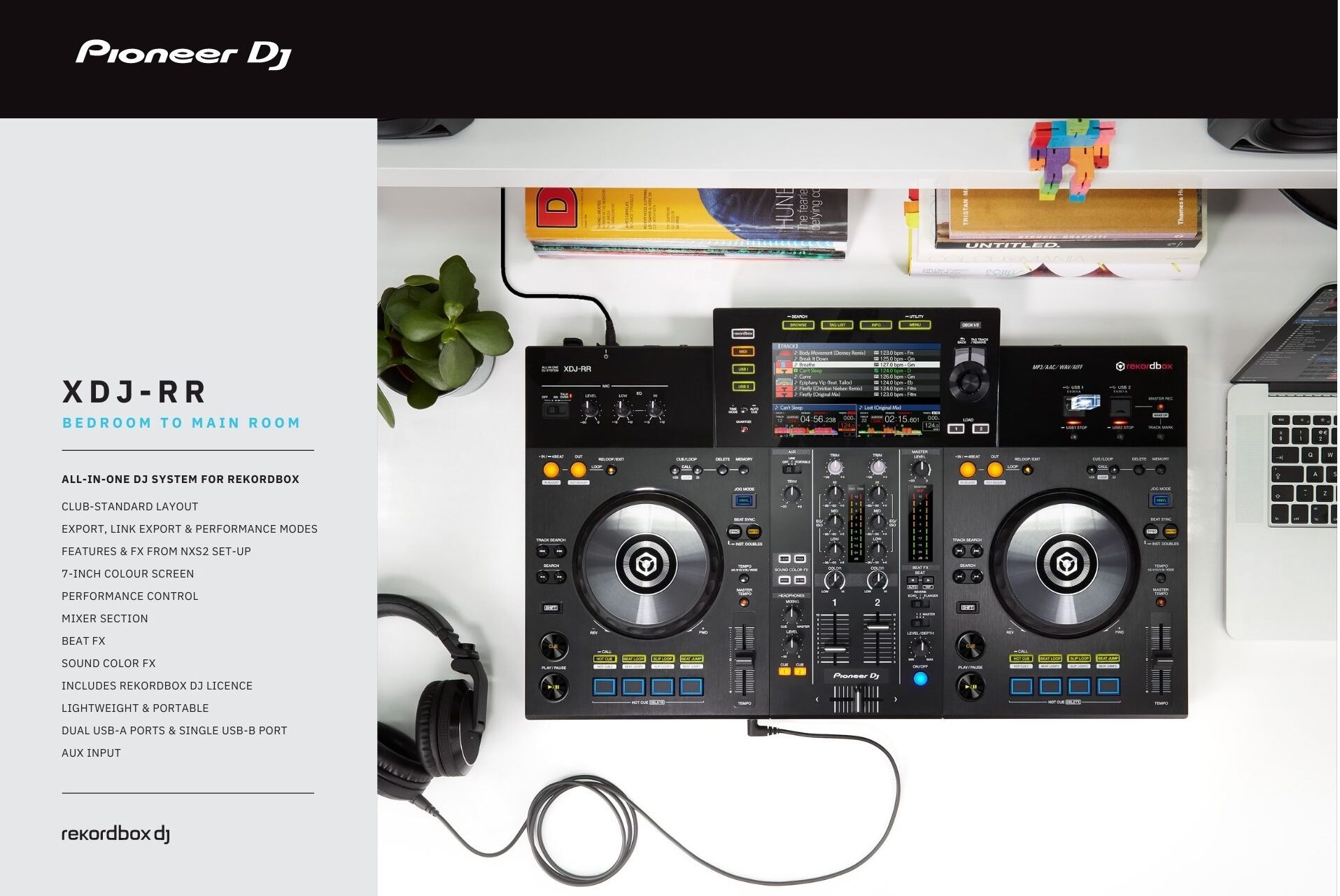 Pioneer DJ XDJ-RR two-channel all-in-one DJ system