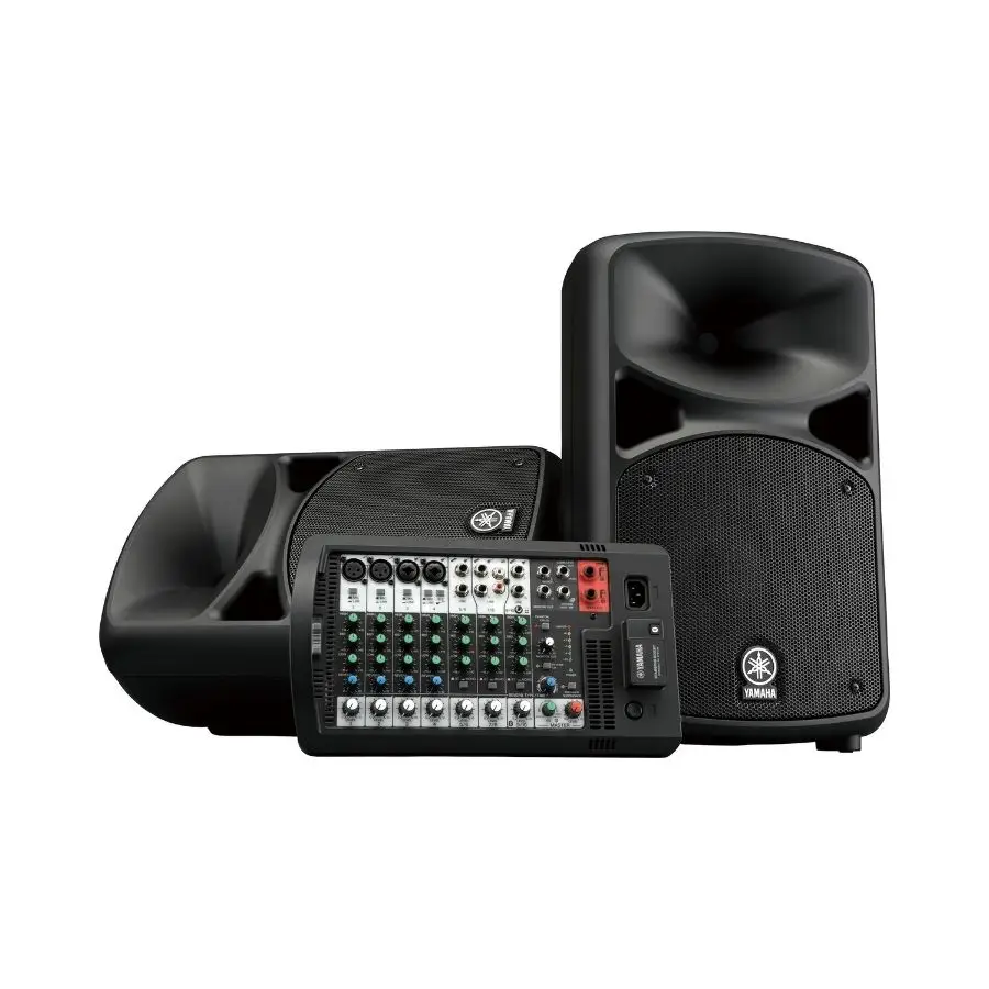 Yamaha STAGEPAS 600BT Portable PA System – Main Product View Yamaha STAGEPAS 600BT Portable PA System – Main Product View