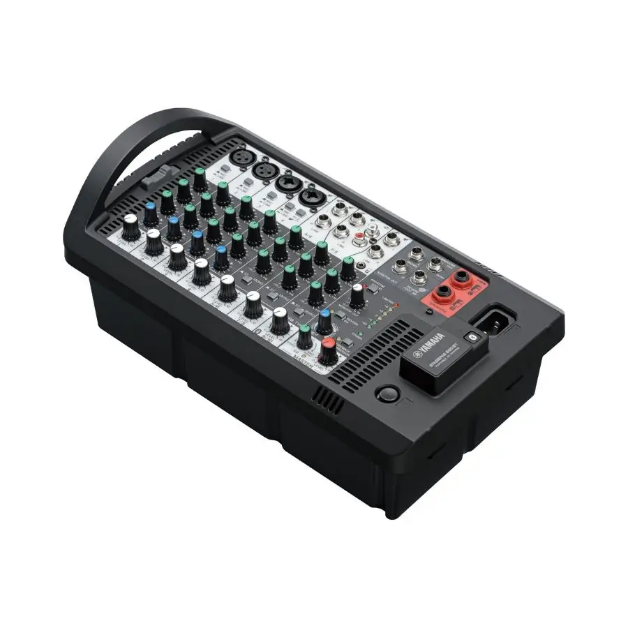 Yamaha STAGEPAS 600BT Powered Mixer Angled View Yamaha STAGEPAS 600BT Powered Mixer Angled View
