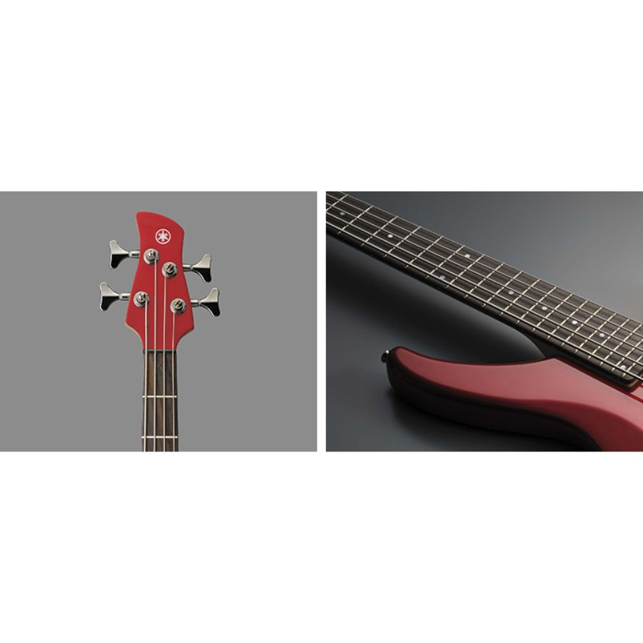 Yamaha TRBX300 Series Headstock and Neck Detail Yamaha TRBX300 Series Headstock and Neck Detail