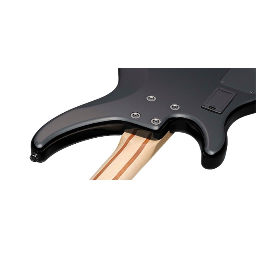 Yamaha TRBX305 Black Neck Joint Detail Yamaha TRBX305 Black Neck Joint Detail